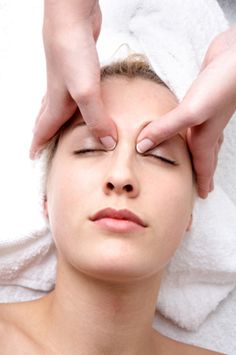 Acupressure Facial Points Chart