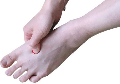 Lv3 acupressure point