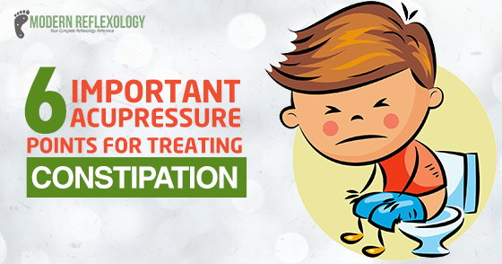 Reflexology Foot Chart Constipation