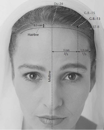 GB 13 acupressure point