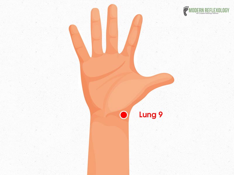 Lung 9 acupuncture point