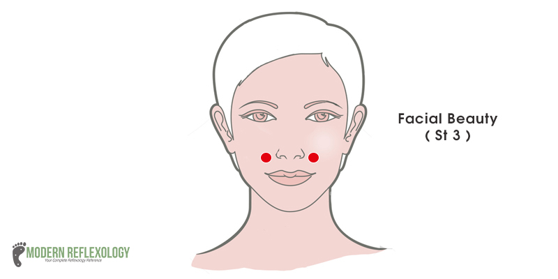 Facial Acupuncture Points Chart